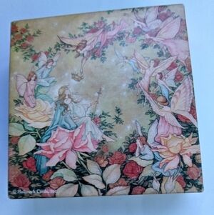 Springbox The Enchanted Forest Mini Puzzle Fairy Fairies 7x7 Hallmark